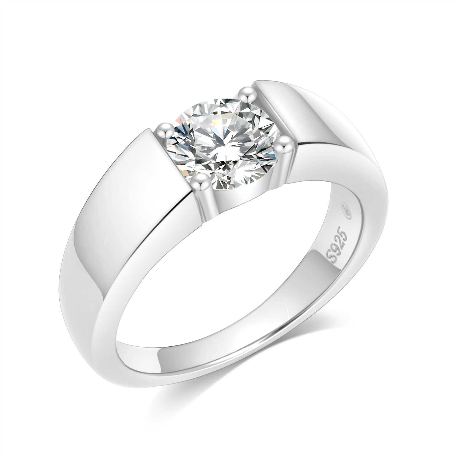 טבעת ונוס 1 קראט אבן מואנייס ice diamonds